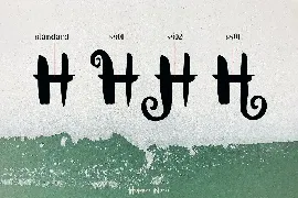 Hupper Nush font