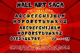 WallArtSaga - Graffiti Display Font