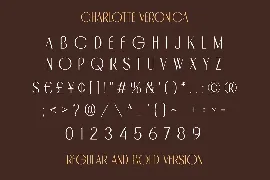 Charlotte Veronica - Font Family