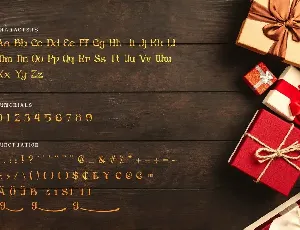 Gingerbread - Decorative Christmas Serif Font