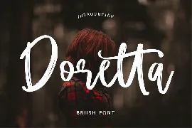 Doretta Brush Script Font