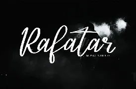 Atalintar | Natural Script Typeface font