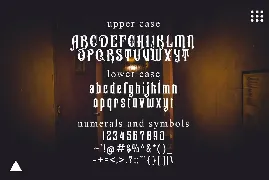 GENESIS - Black Letter Font