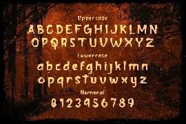 Aoka - Horror and Scary Typeface font