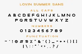 Loving Summer | Font Duo