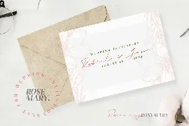 Rosemary Signature font