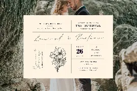 Rosemary Signature font