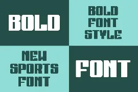 Bold Brengos font