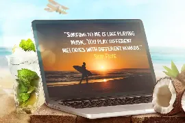 Beach Vibe - Summer font