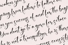 Delina Script Font