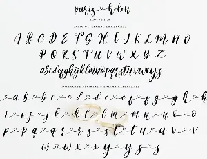 Paris Helen font