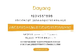 Dayang Font