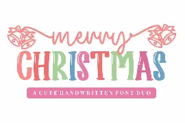 Christmas Duo - A Crafted Font