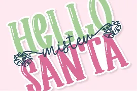 Christmas Duo - A Crafted Font