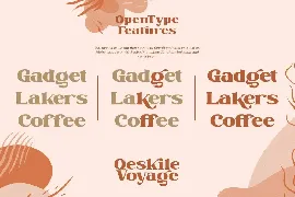 Qeskile Voyage - Display Serif Family 8 Fonts