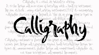 Itaki - Calligraphic Typeface font