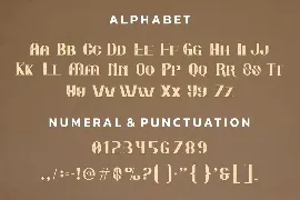 BrotherHole Font