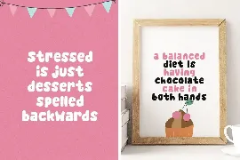 Mini Bakers Co Font Trio