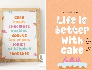 Mini Bakers Co Font Trio