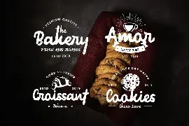 Pastry - Rusty Bold Script Font