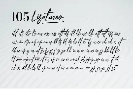 Ottenthic Signature font