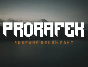 PROFAREK font