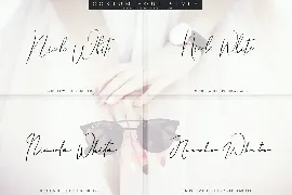 NicoleWhite â€¢ 8 Pretty Font