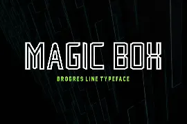 BrogresLine Fonts