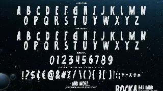 ROCKA - Bad Hand Drawn Font