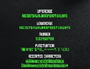 HUTTER- Esport font