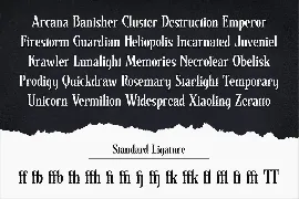 Gravord font