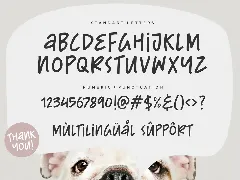 Cute Puppies Handwriting Font