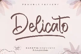 Delicato Handwritten Font