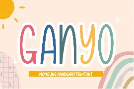 Ganyo font