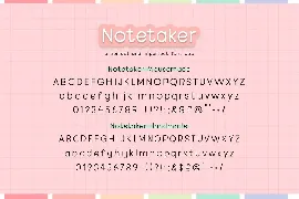 Notetaker Font Duo