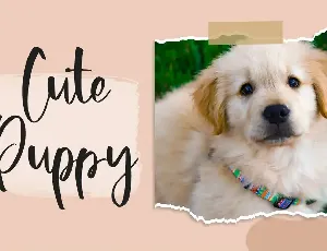 Puppylike - Cute Handwritten Font