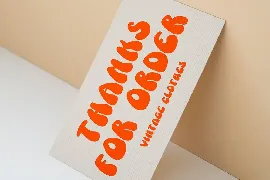 Fancy Arts - Groovy Retro Font