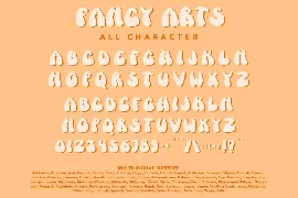 Fancy Arts - Groovy Retro Font