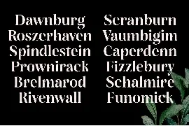 Rasbern - 18 Fonts