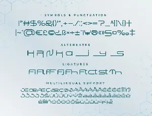 Aquarex â€“ A Display Futuristic Font