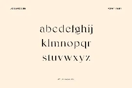 Silvania Modern Serif Font