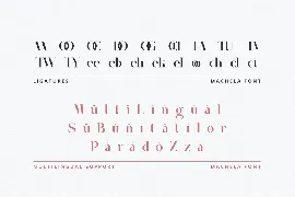 Modern - Machela font