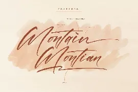 Crehme Honstlan Modern Signature Font