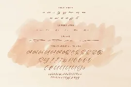 Crehme Honstlan Modern Signature Font