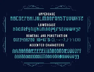 DIPPER - Blackletter font