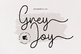 Grey Joy font