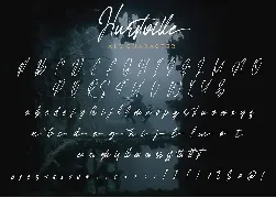 Hurstville - Brush Signature Font