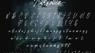 Hurstville - Brush Signature Font