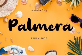 Palmera Brush Font