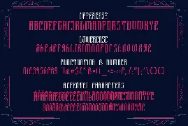 DEMONS - Blackletter Font